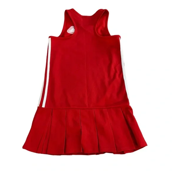 Adidas Red Sleeveless Tennis Dress Retail $35 - Picture 2 of 5